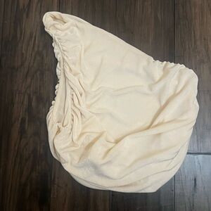 One shoulder crop top-size medium